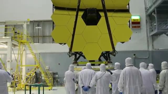 Video of How JWST Is Moved onto the Vibration Table