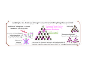 Distribution of Valence Electrons in Antiferromagnetic Molecular Crystals with a Triangular Lattice