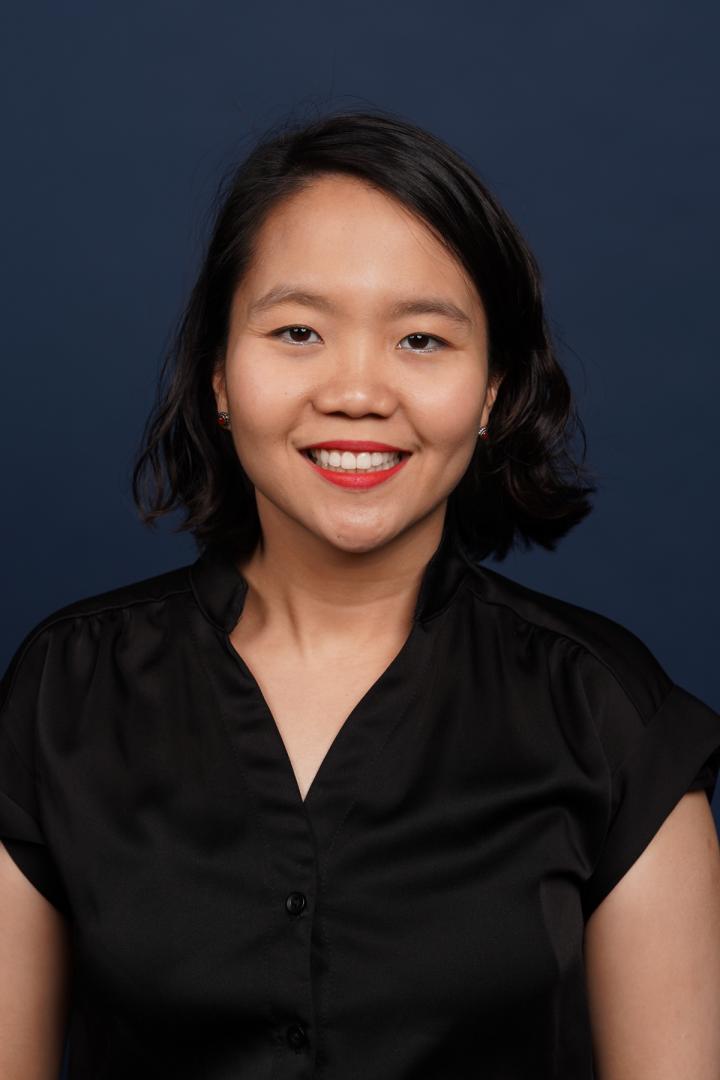 Princess Margaret and University of Toronto Ph.D. candidate Helen Loo Yau