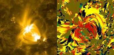 NASA's Solar Dynamics Observatory Image of the Sun on June 19, 2010