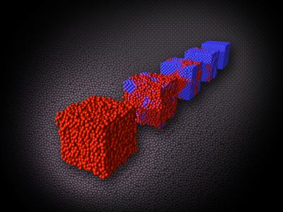 Crystal-Anticrystal Spectrum