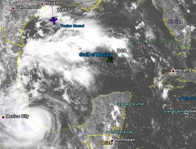 NASA's GRIP Mission Aircraft Investigate Hurricane Karl