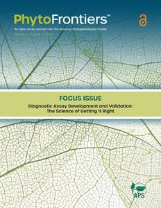 PhytoFrontiers 2023 Focus Issue Cover