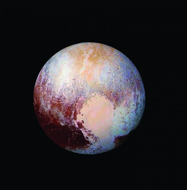 Pluto False Color