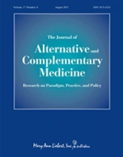 <i>The Journal of Alternative and Complementary Medicine</i>