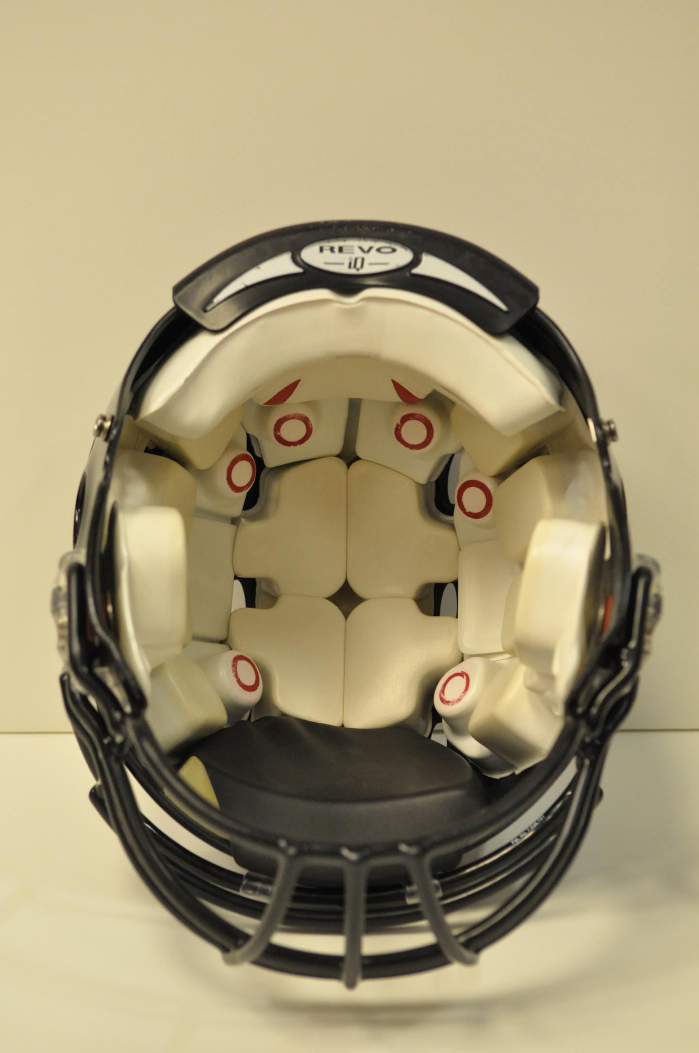 Riddell HIT System with a Sensor Array and Helmet