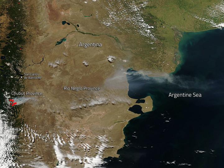 Lightning Strike Fires Rage In Argentina Eurekalert 