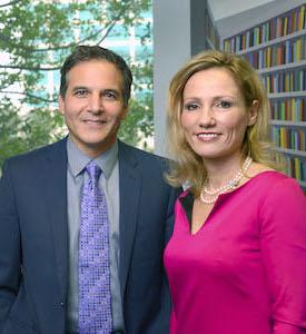 Dr. Erik Knudsen and Dr. Agnieszka Witkiewicz, UT Southwestern Medical Center 