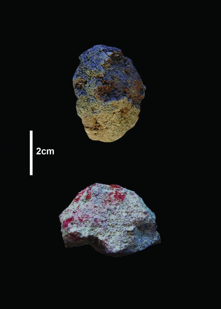 Pigments from the Olorgesailie Basin