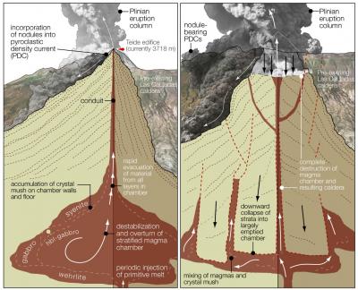 Las Cañadas Magma Chamber