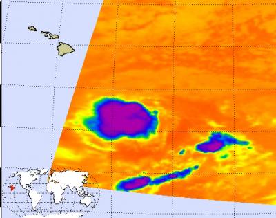 NASA's AIRS Instrument Sees Hilda's Cold Clouds