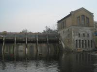Barton Dam on the Huron River in Ann Arbor, MI