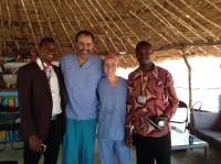 Leadership Team at Ebola Treatment Unit