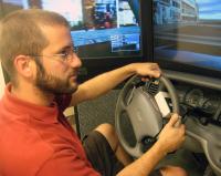 Driving with Touch-based Navigation