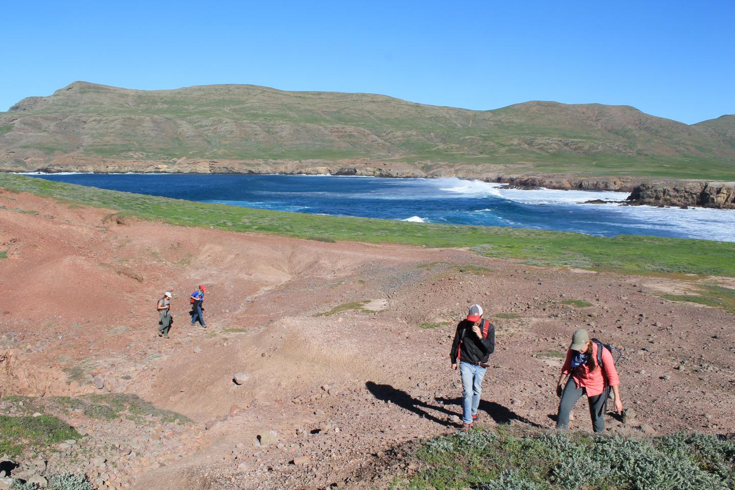 A Rugged Stretch of the Channel Islands