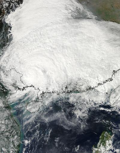 MODIS Image of Haiyan