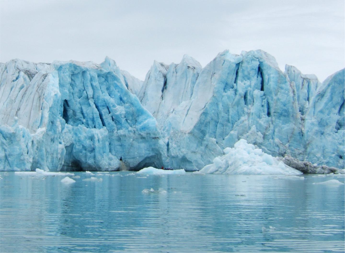 Calving Ice Sheet