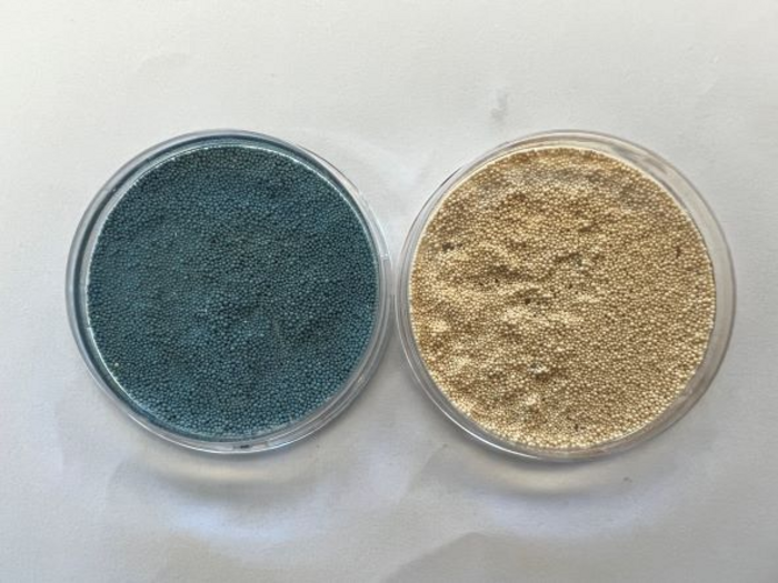 Filter material samples