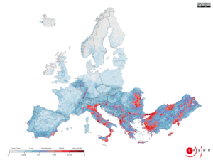 Risk for earthquakes in Europe