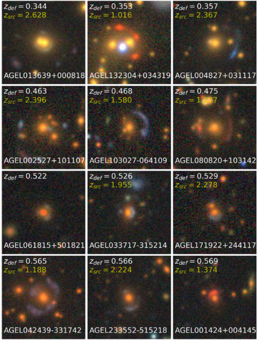 Pictures of gravitational lenses from the AGEL survey