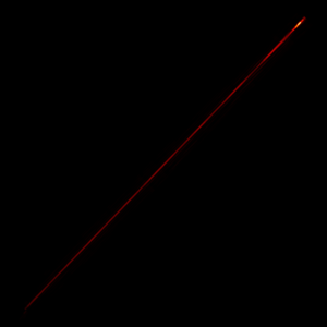 Needle beam profile