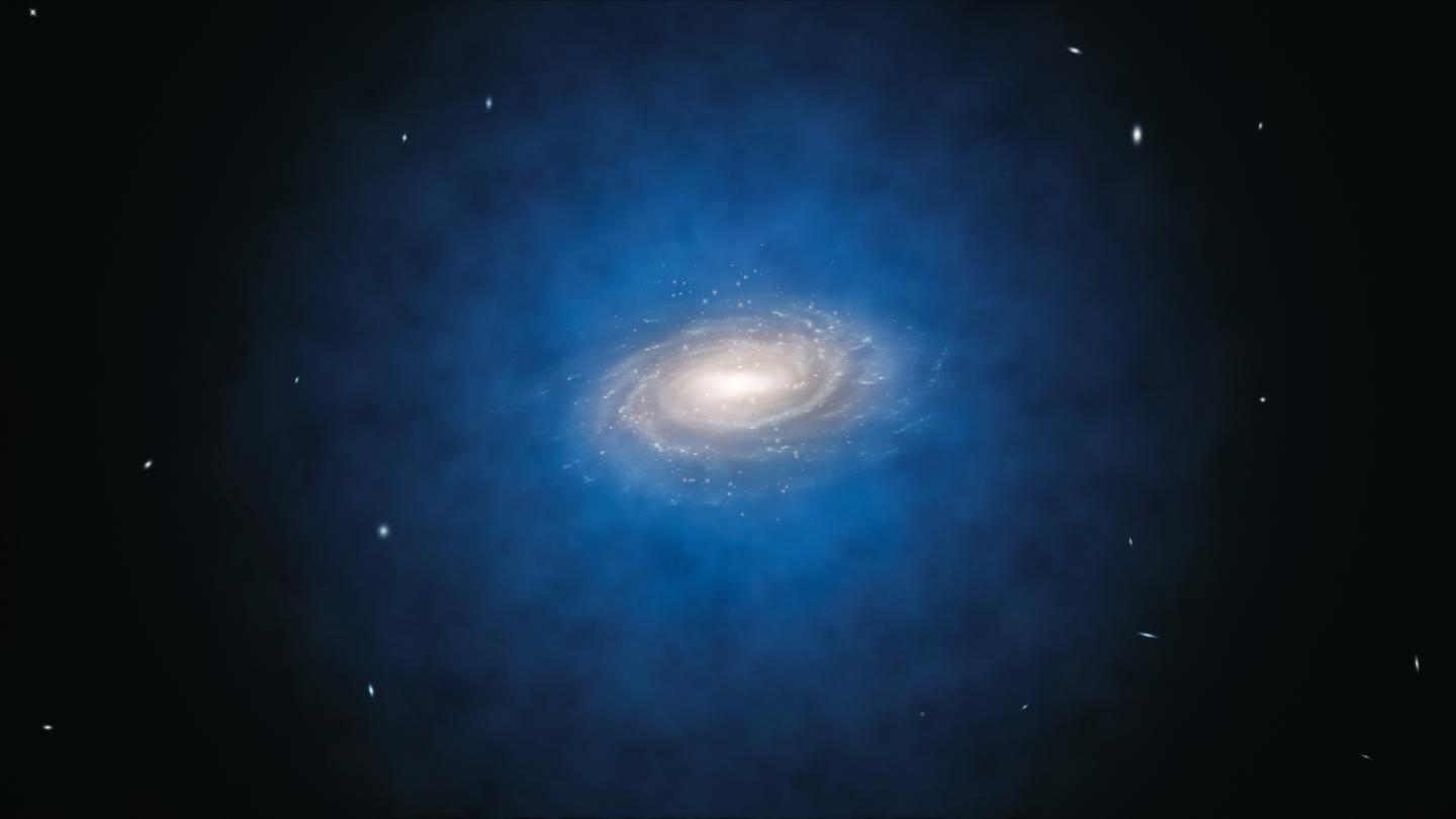 Artistic Impression of the Milky Way Galaxy