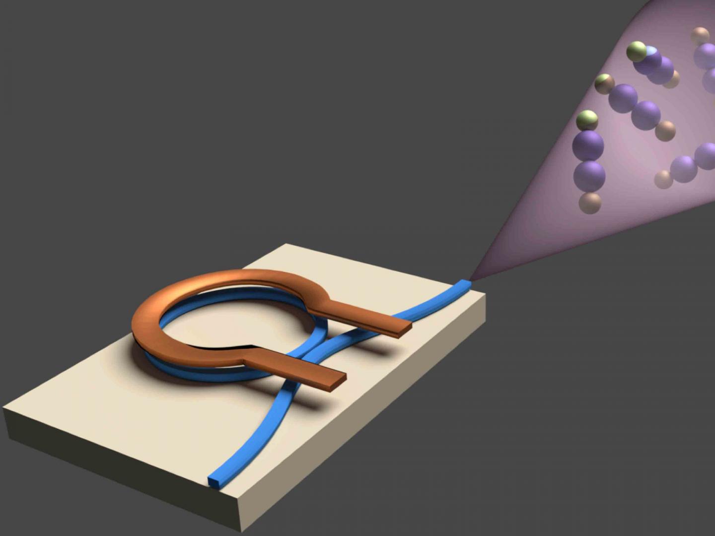 Schematic of Silicon Microresonator