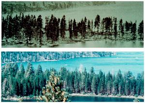 Historical emerald bay photo series