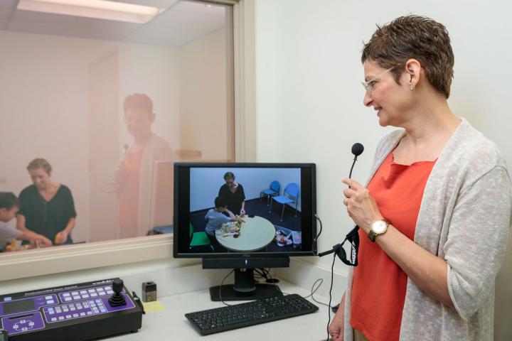 Luby in Control Room