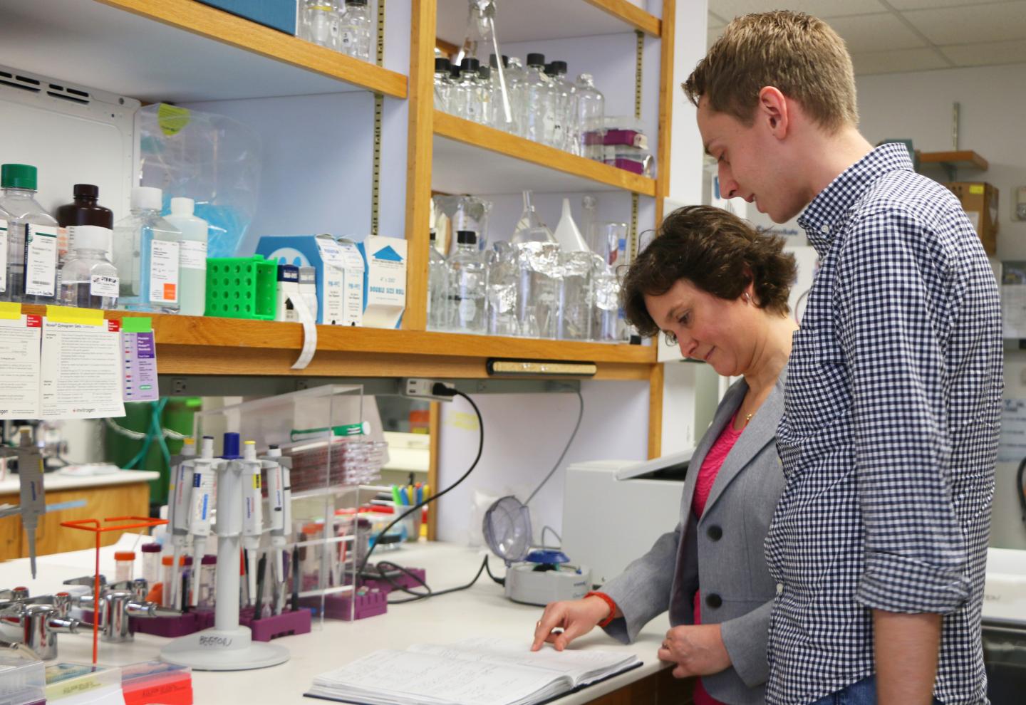 Dr. Christine Beeton and Dr. Mark Tanner, Baylor College of Medicine