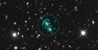Hubble Space Telescope Image of a Gravitational Lens Candidate