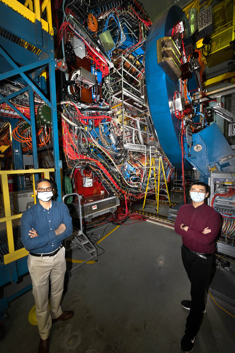 scientists at STAR detector