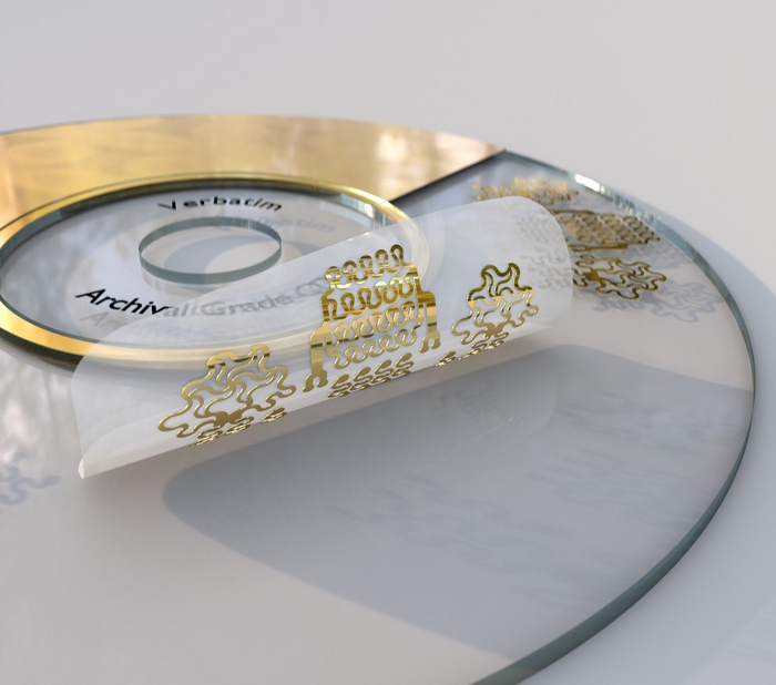 Flexible biosensor made from recycled CD
