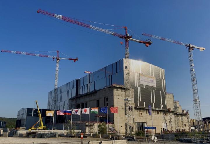 The ITER site in southern France