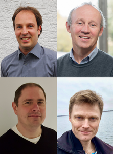 The four winners of the ERC Synergy Grant.