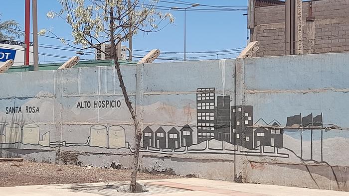 Graffiti in Alto Hospicio