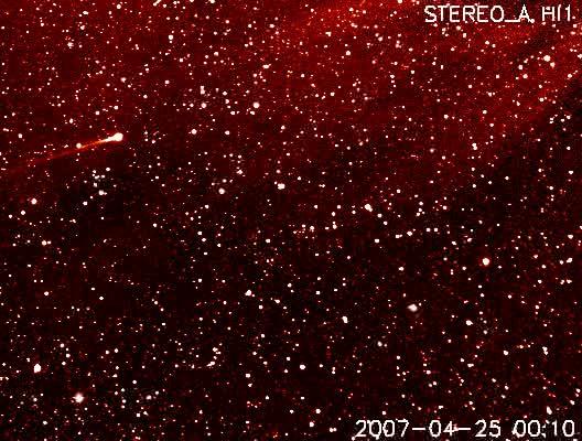 NASA's STEREO Mission, Shows the Motion of Comet Encke