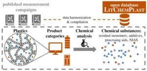 Development of the LitChemPlast database