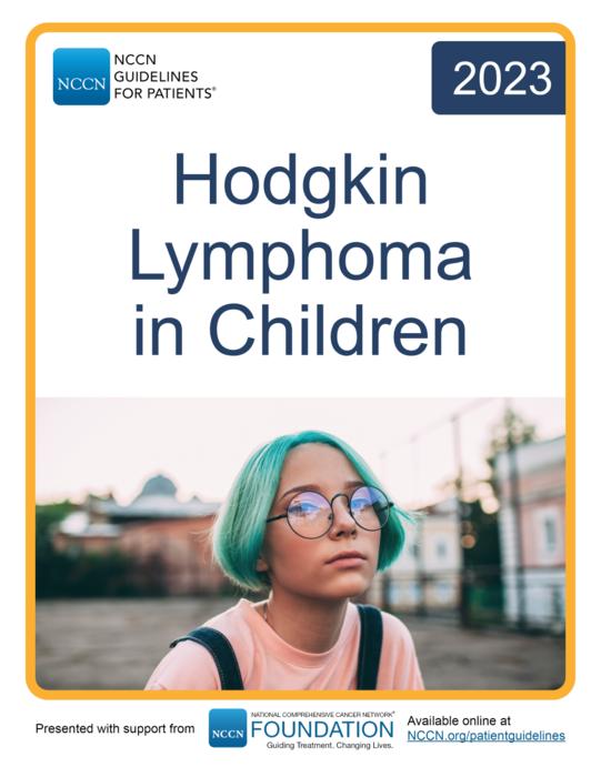 Cover: NCCN Guidelines for Patients®: Hodgkin Lymphoma