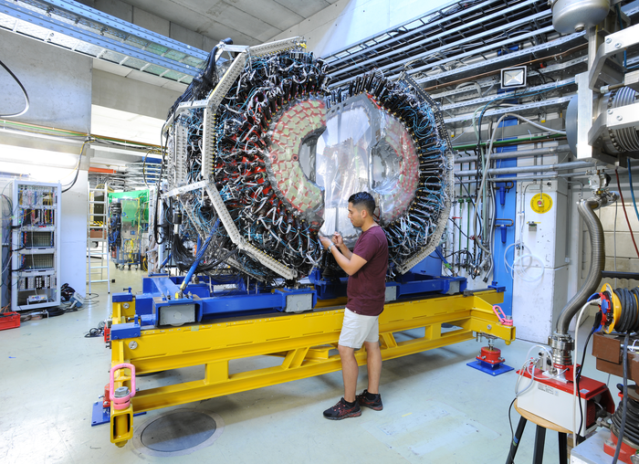 WASA in half — space for magnet installation