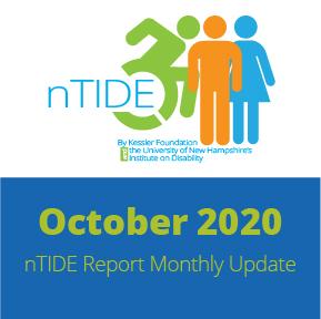 National Trends in Disability Employment (nTIDE) October 2020
