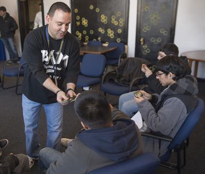 Rico Sanchez, BAM Counseling/Mentoring Session