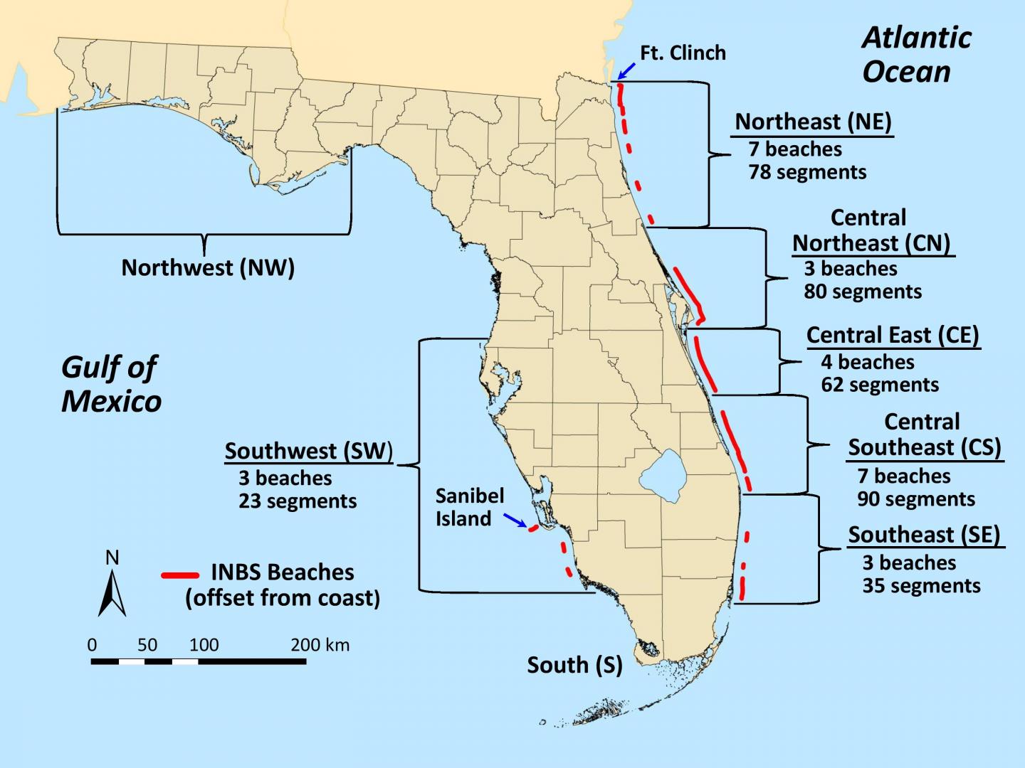 Florida Sea Turtle Nesting Beaches