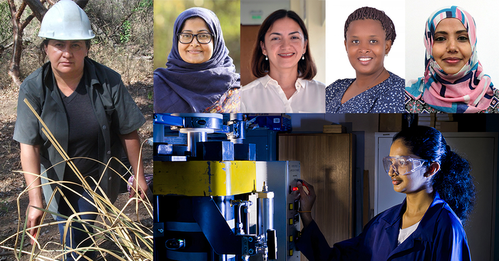 Winners of the 2022 OWSD-Elsevier Foundation Award for Early-Career Women Scientists in the Developing World