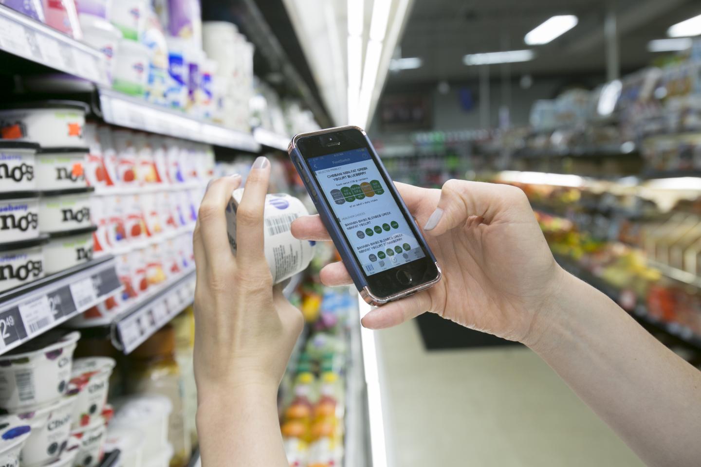 Reviewing Yogurt Nutrition in App