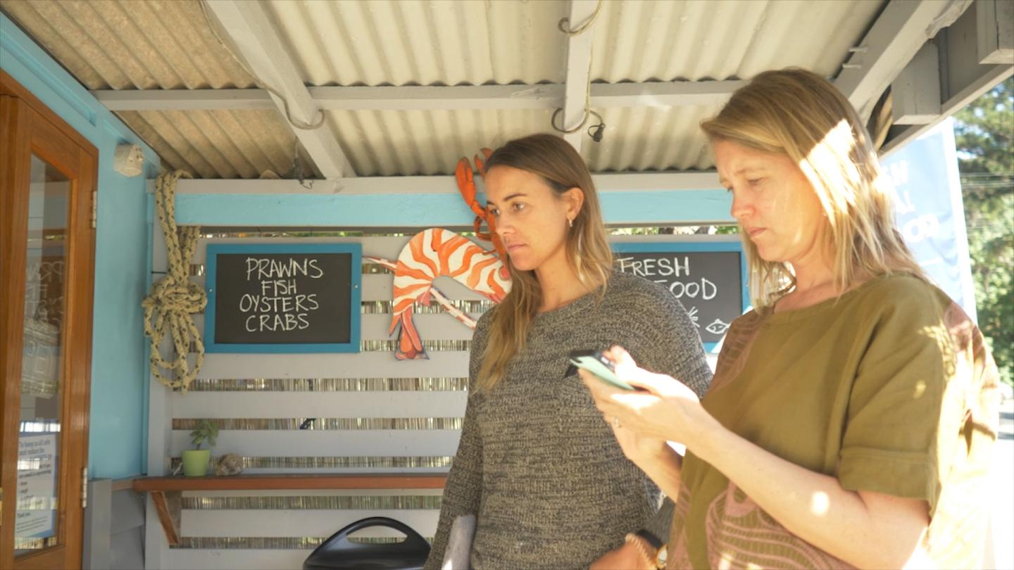 Researchers with Guide