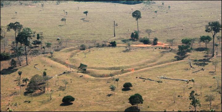 Aerial Photo of One of the Structures at Jacó Sá Site