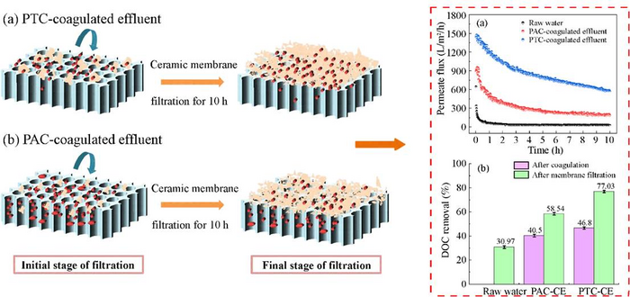 Technological revolution of membrane process for water treatment: PTC pre-coagulation for fouling control of ceramic membrane