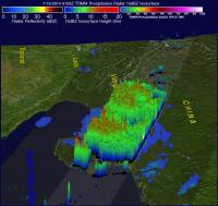 TRMM 3-D Image of Rammasun