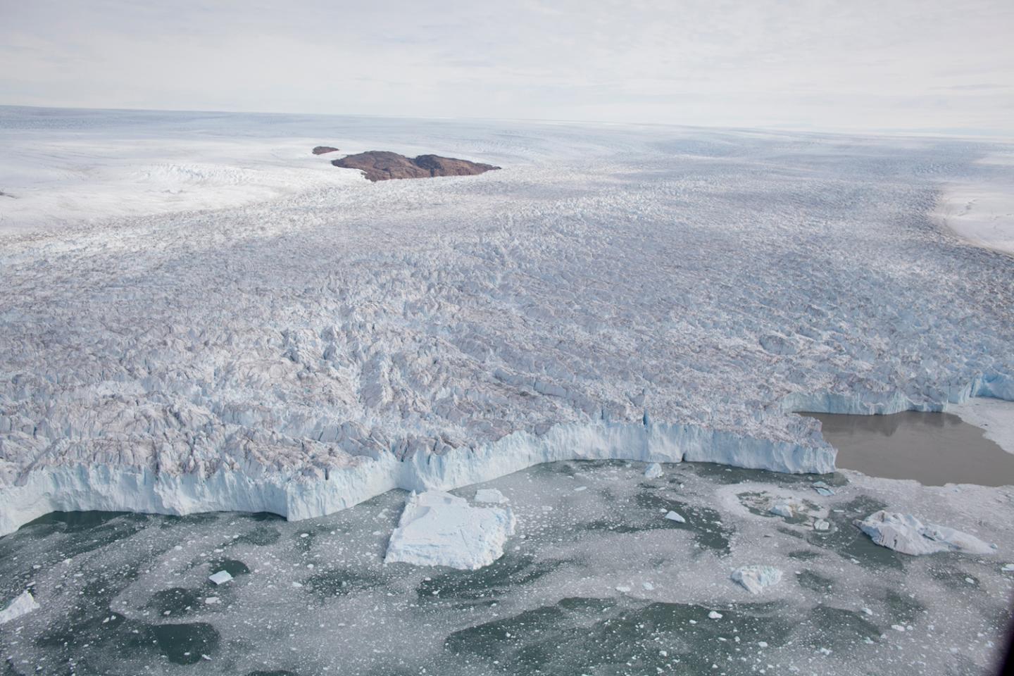 A Fast-Flowing Ice Stream at Upernavik